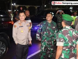 Malam Perayaan Natal 2024, TNI-Polri Di Kabupaten Sampang Laksanakan Patroli Skala Besar 