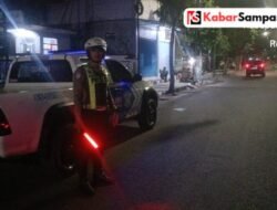 Satlantas Polres Sampang Gelar Patroli Blue Light Antisipasi Balap Liar