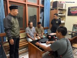 Polsek Proppo Ungkap Kasus Curat di Klampar, Dua Pelaku Diamankan, Dua Lainnya Masih Buron