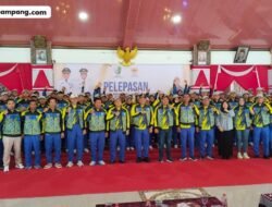 Pelepasan Kontingen Porprov, KONI Sampang Siap Harumkan Nama Daerah di Kancah Jawa Timur