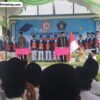 KH. Saleh Faqih Haru Lepas Siswa Angkatan Pertama SMP Bani Dauri