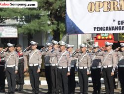 Tertib Berlalu Lintas Menuju Indonesia Emas, Polres Sampang Luncurkan Operasi Patuh Semeru