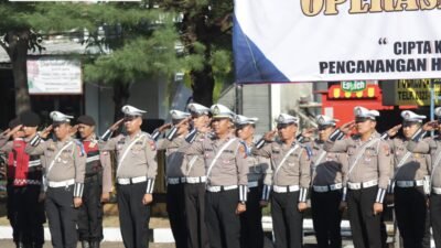 Tertib Berlalu Lintas Menuju Indonesia Emas, Polres Sampang Luncurkan Operasi Patuh Semeru