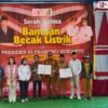 Gerakan Pengentasan Kemiskinan, Becak Listrik Presiden Prabowo Tiba di Sampang